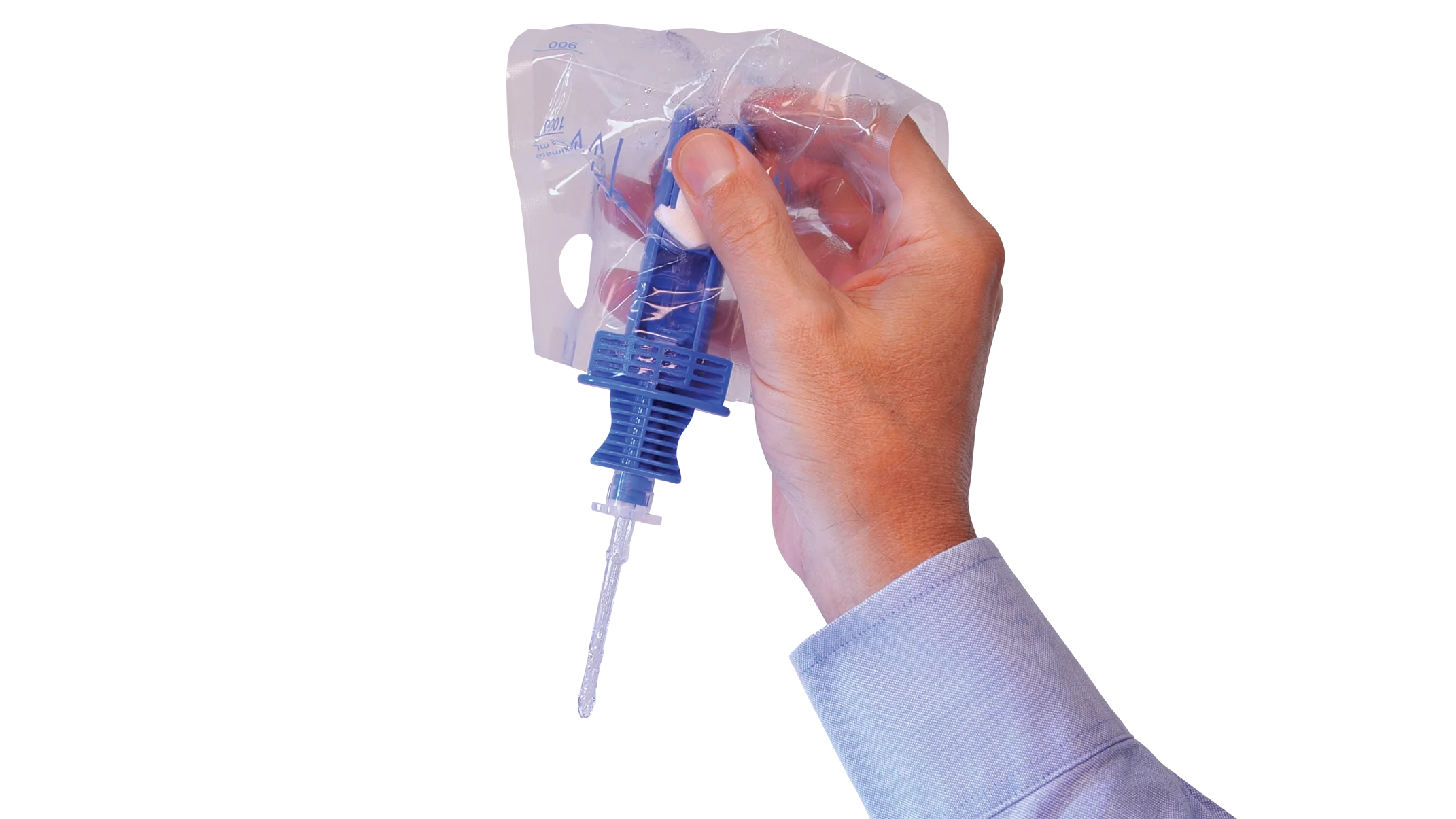 Produto de segurar a mão