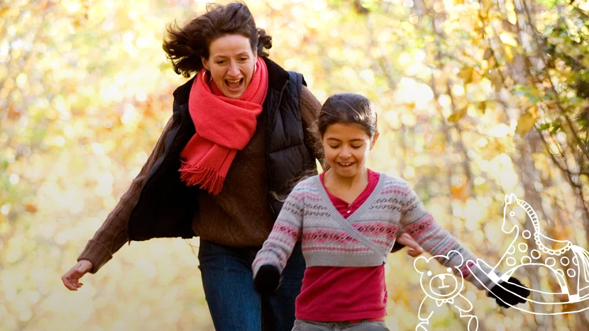 Eine Frau, die einen Mann trägt