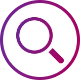 Purple circle with white icon