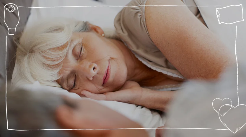 a person lying on the back